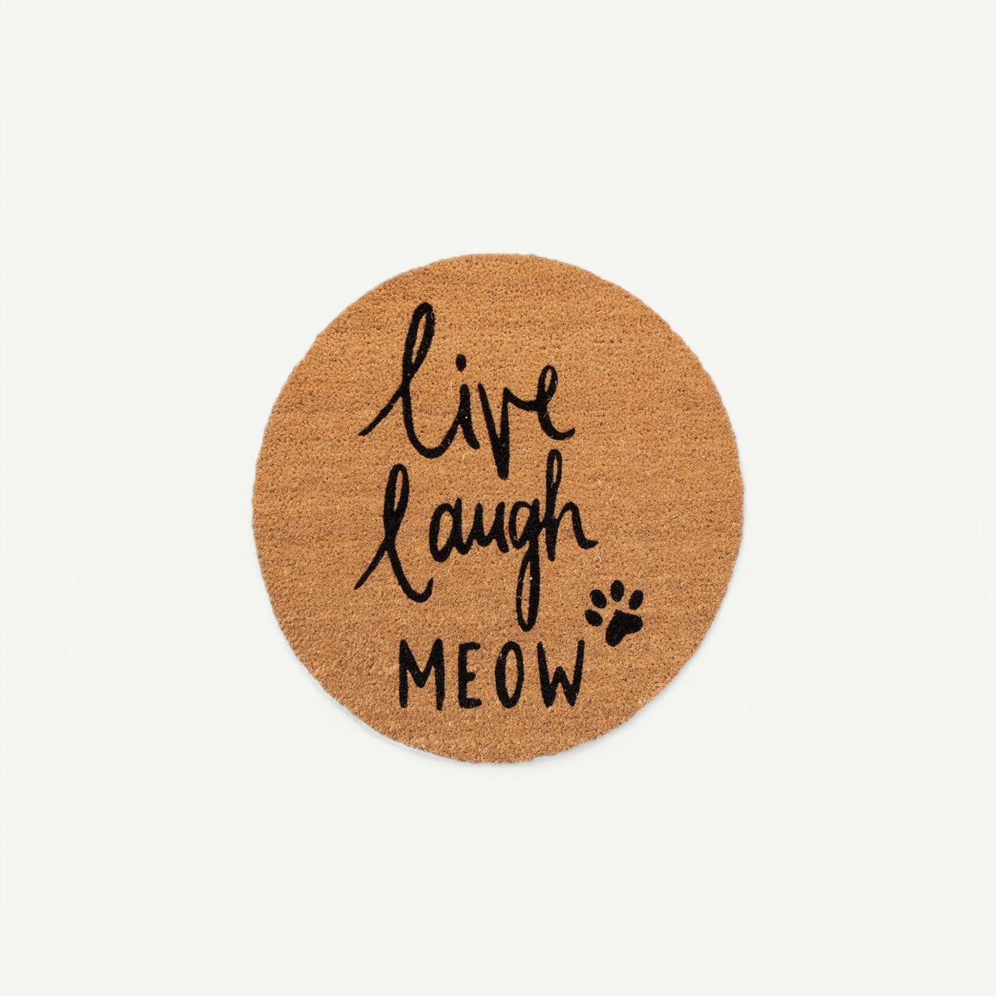 live laugh meow convertible entrance doormat - 4 Cats & Dogs Home Furnishings Inc