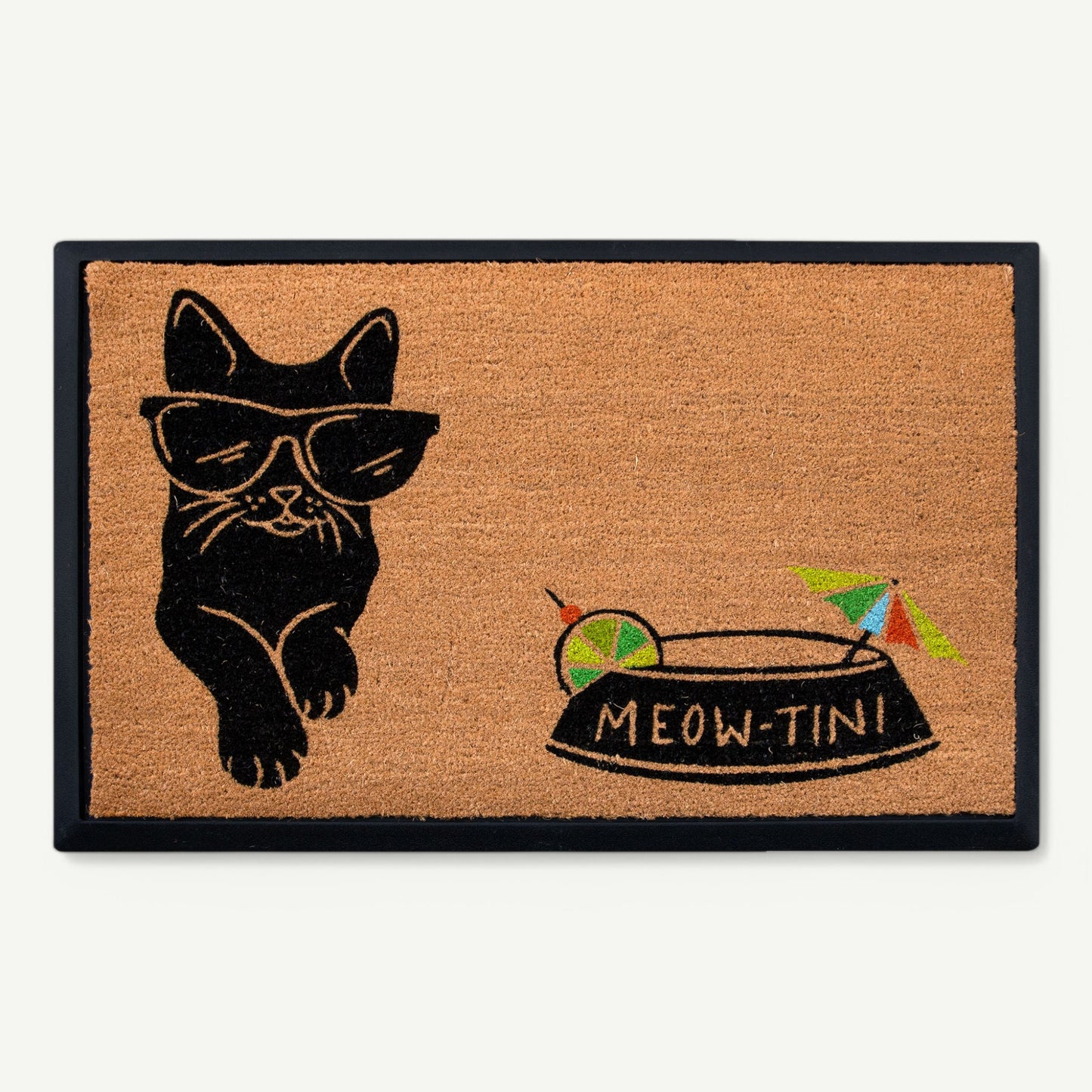 meowtini convertible entrance doormat - 4 Cats & Dogs Home Furnishings Inc