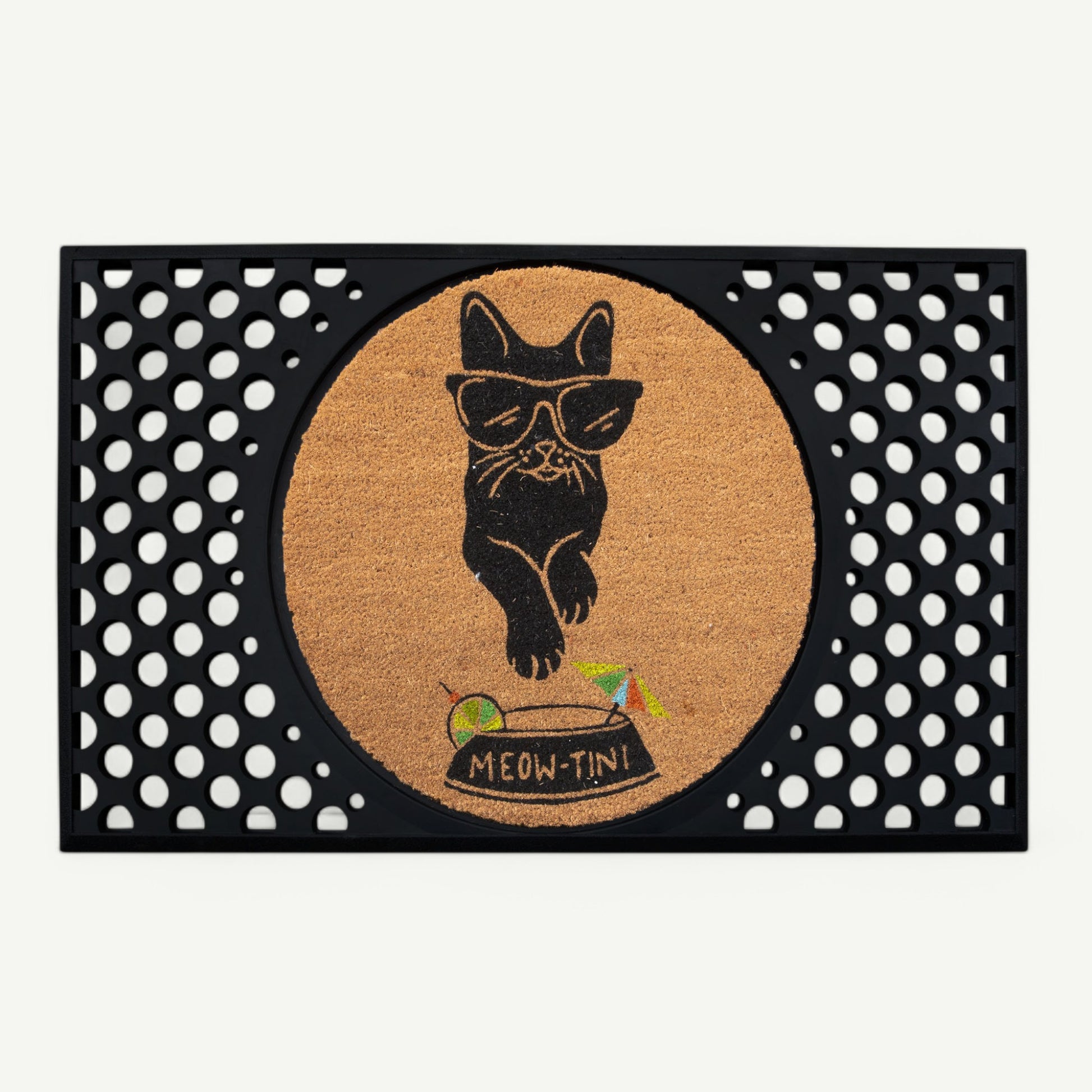 meowtini convertible entrance doormat - 4 Cats & Dogs Home Furnishings Inc
