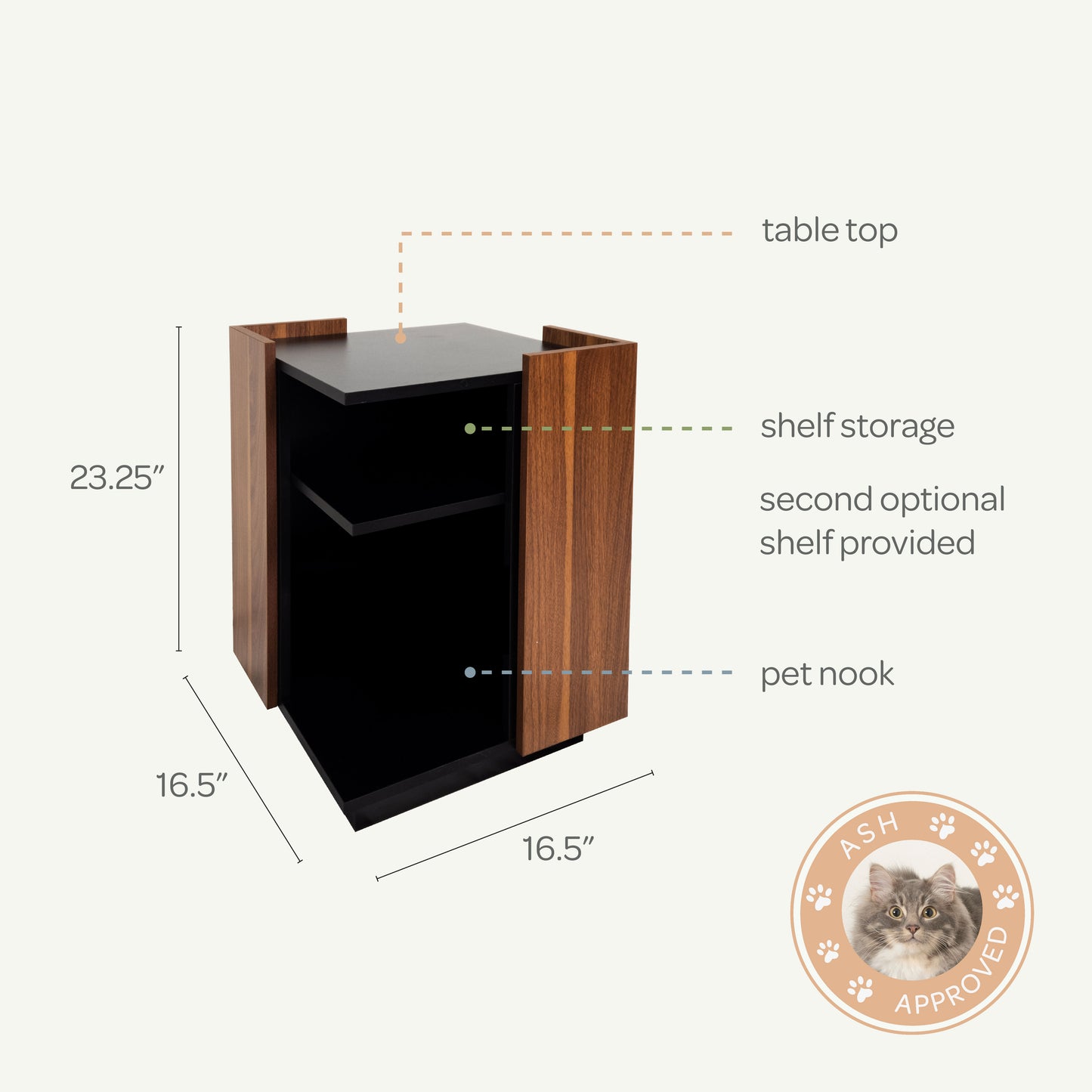 leo side table