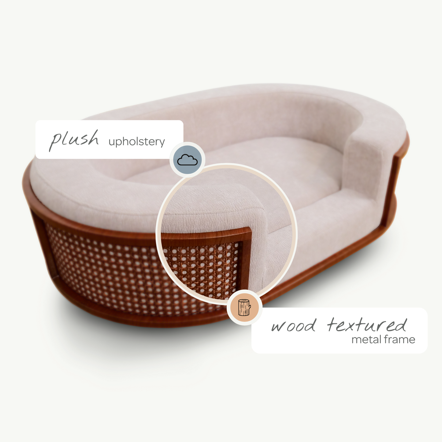 gracie rattan bed