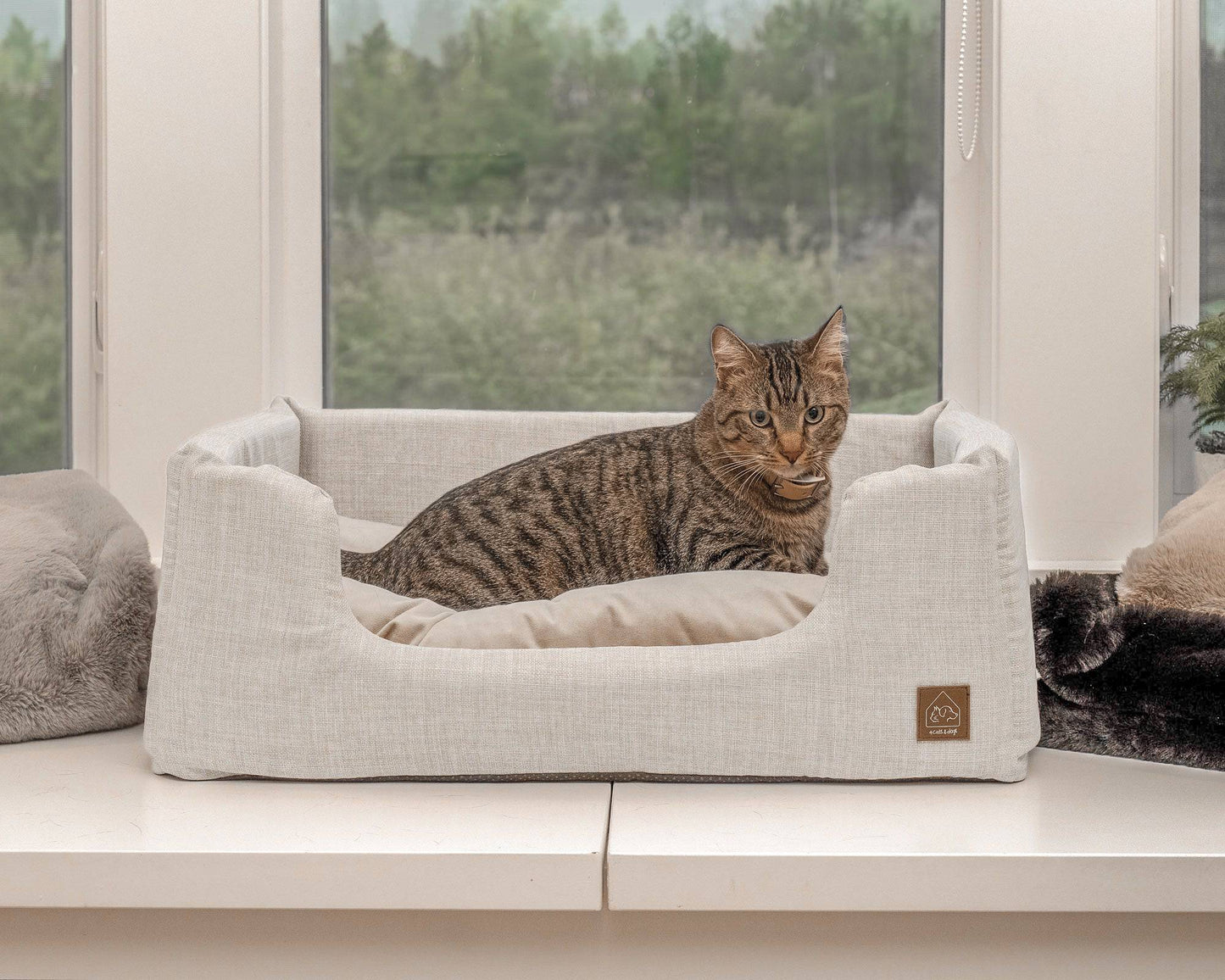sansa - modern pet bed-4 Cats & Dogs Home Furnishings Inc