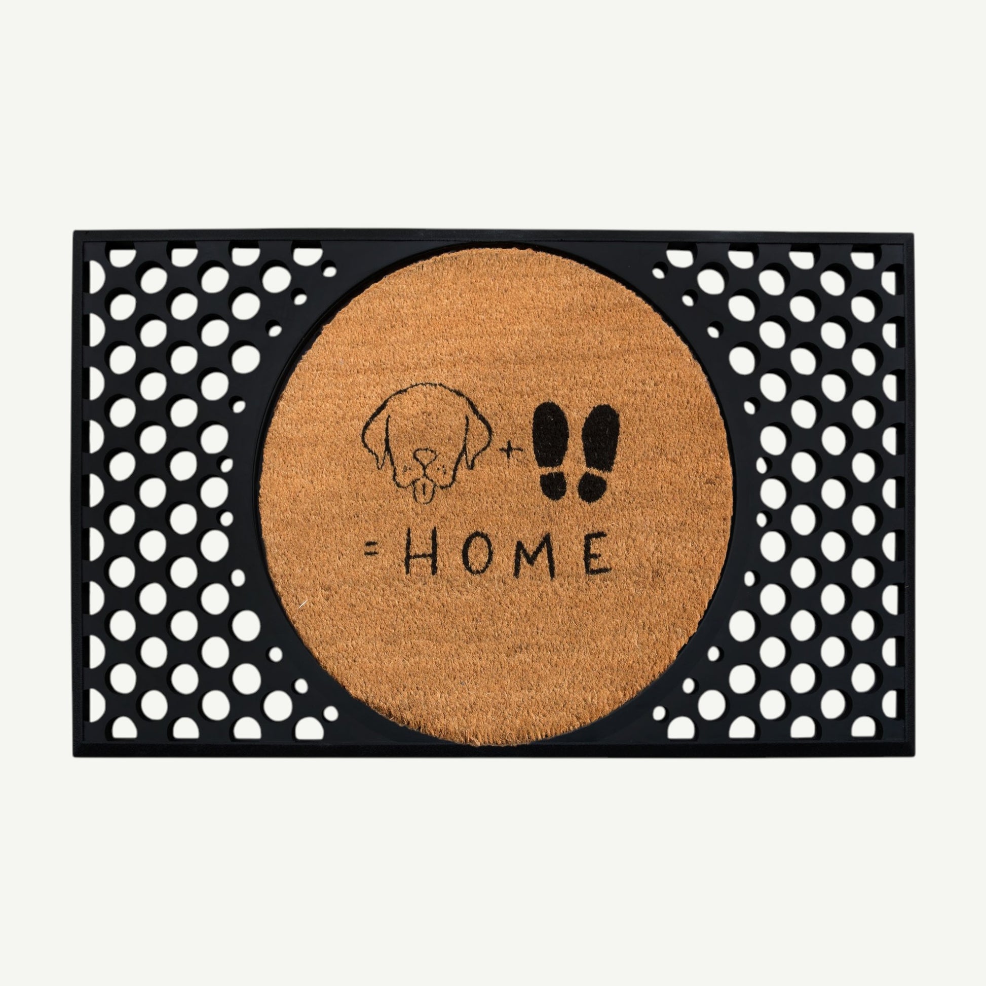 dog + feet = home convertible entrance doormat - 4C&D Home Furnishings