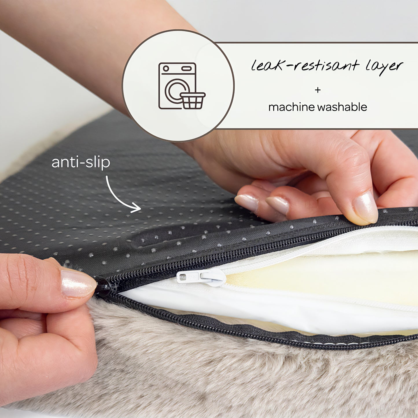 pixie pad leak-resistant dog bed - 4C&D Home Furnishings