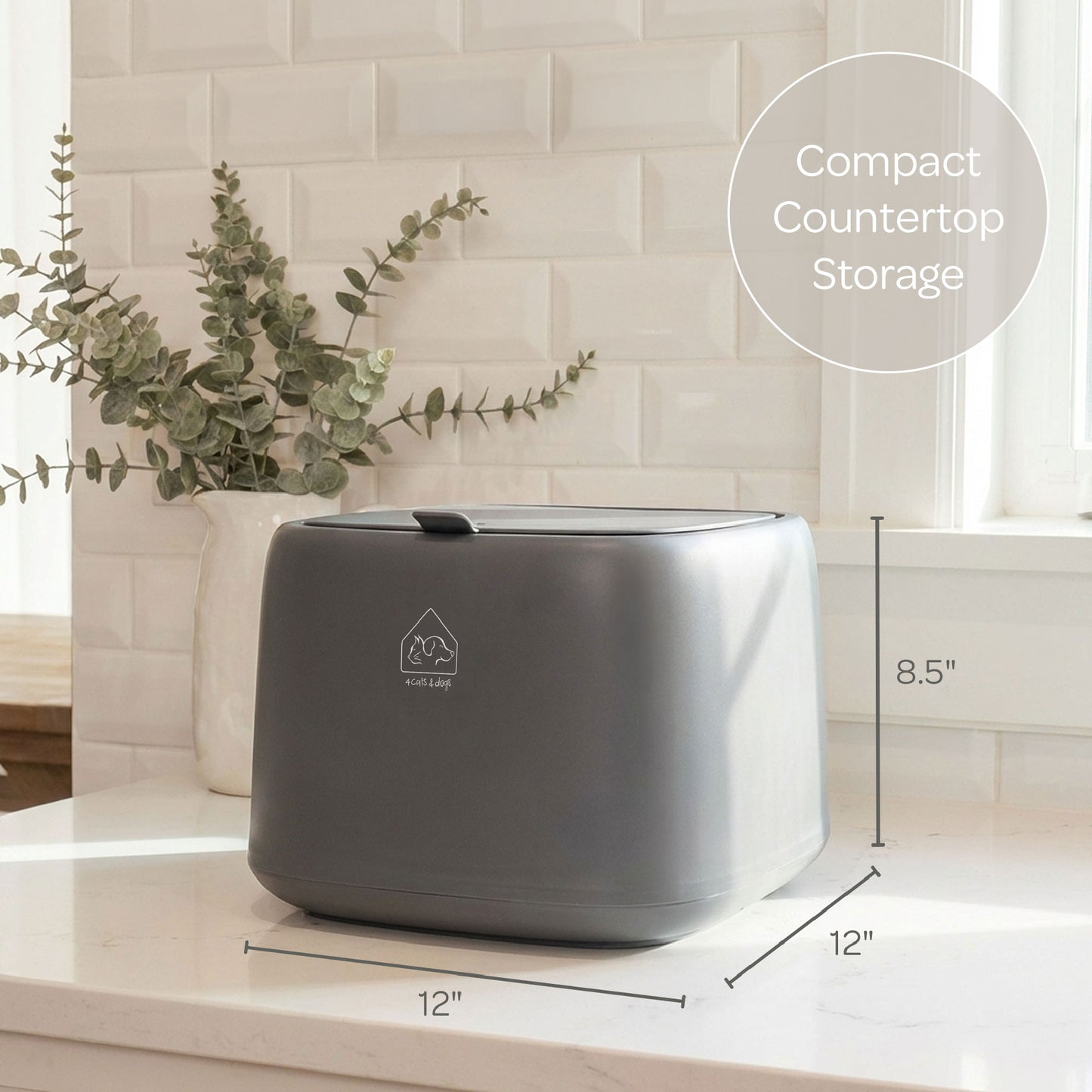 kibble food container - 4C&D Home Furnishings