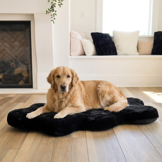 hide shape leakproof dog bed - 4C&D Home Furnishings