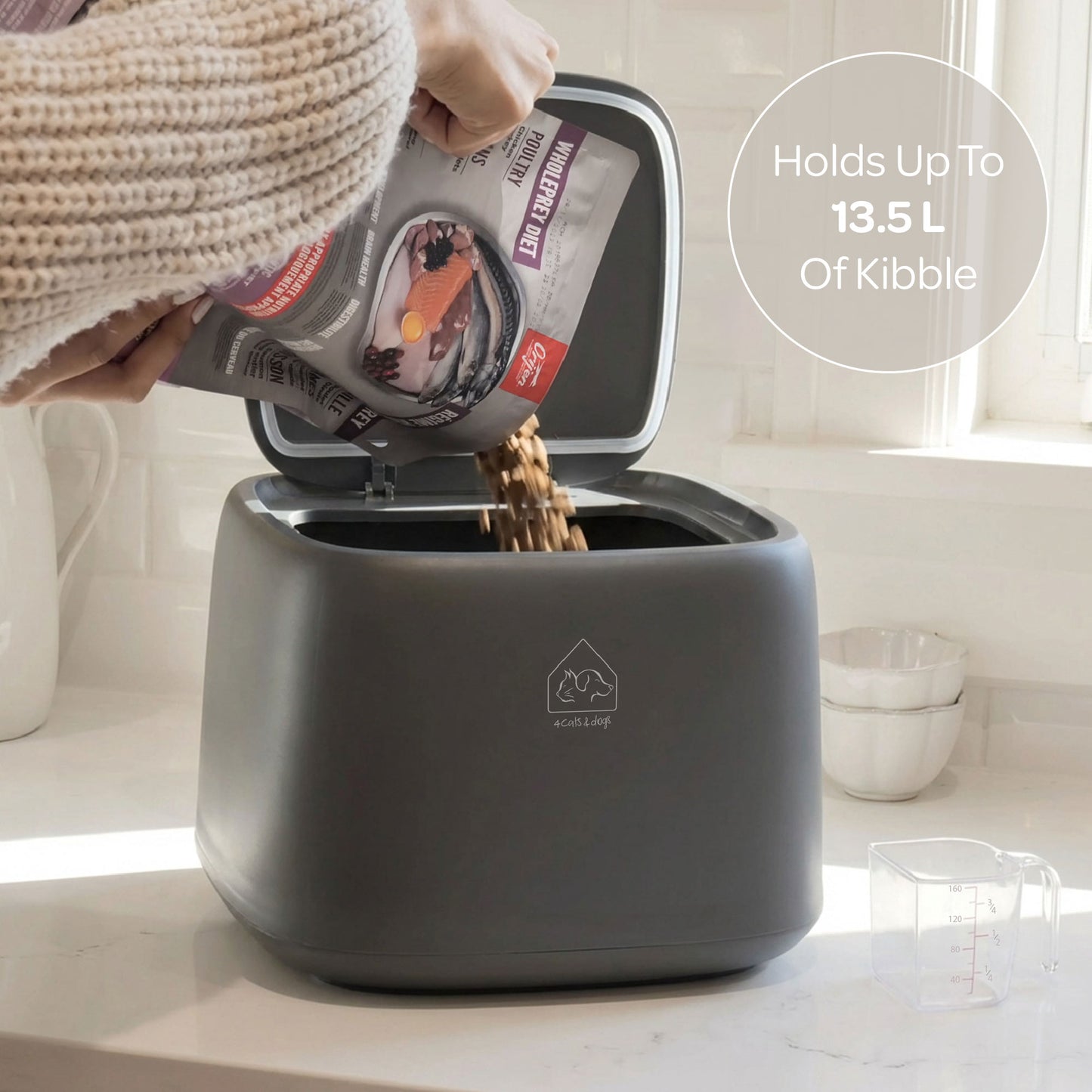 kibble food container - 4C&D Home Furnishings
