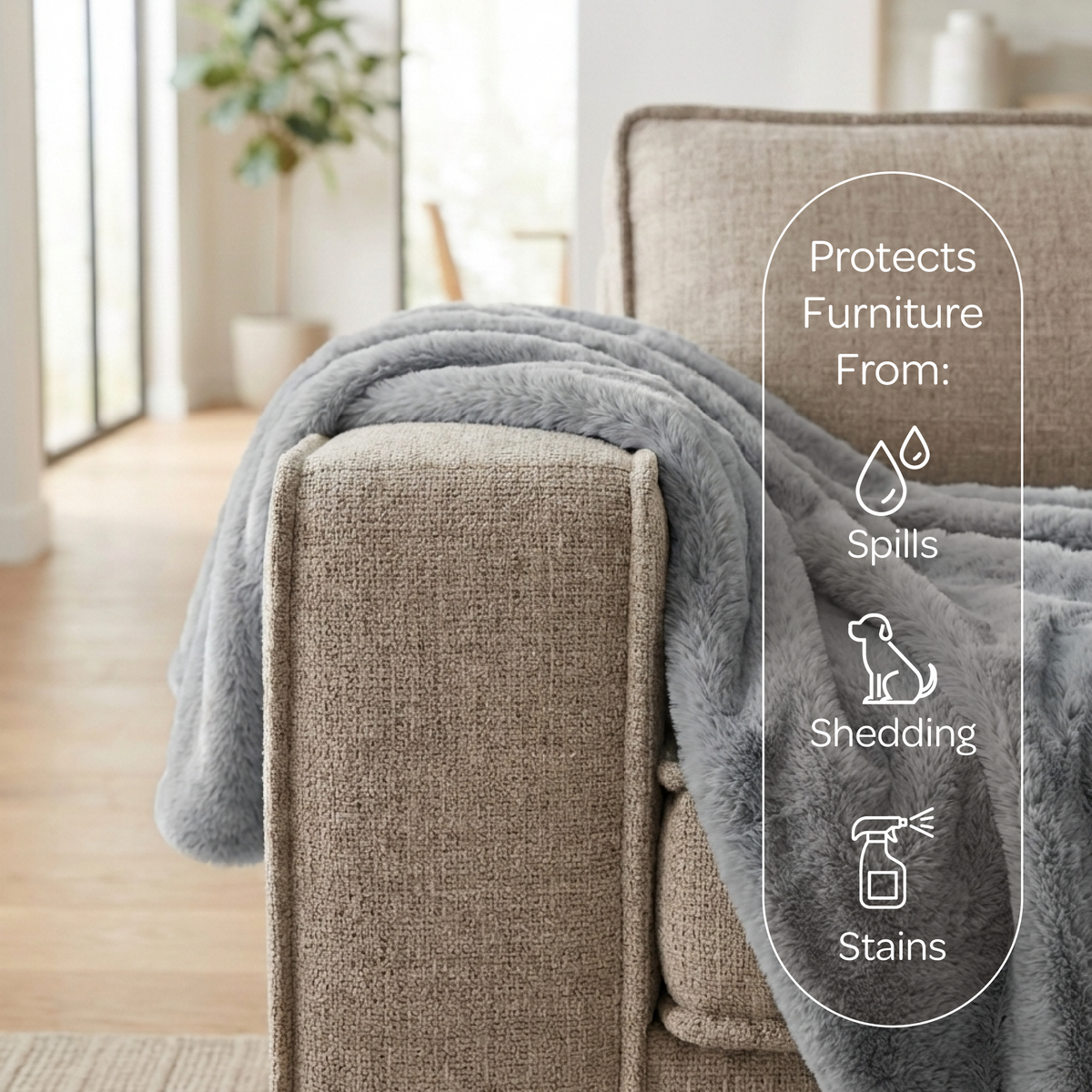 mini pixie throw - 4C&D Home Furnishings