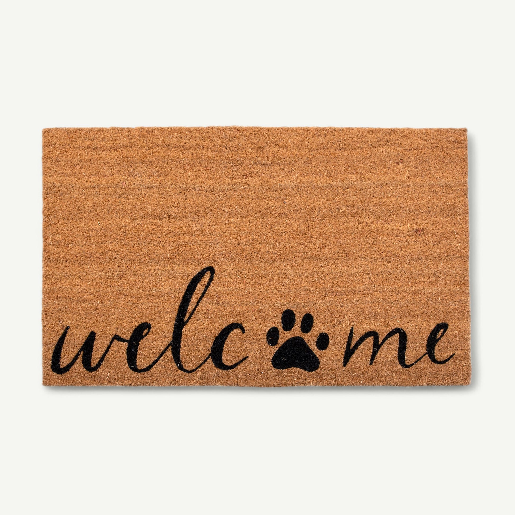 welcome + paw convertible entrance doormat - 4 Cats & Dogs Home Furnishings Inc
