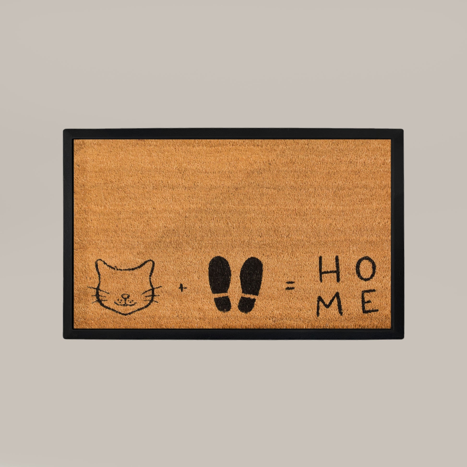 cat+feet=home rectangular doormat set - 4C&D Home Furnishings