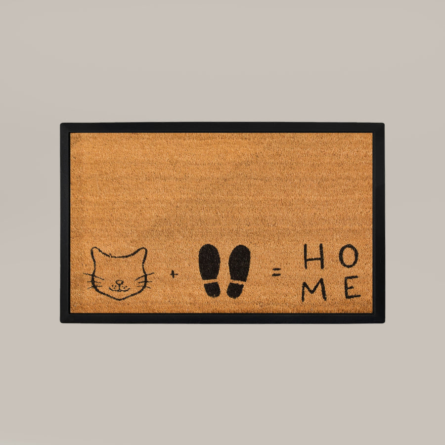 cat+feet=home rectangular doormat set - 4C&D Home Furnishings