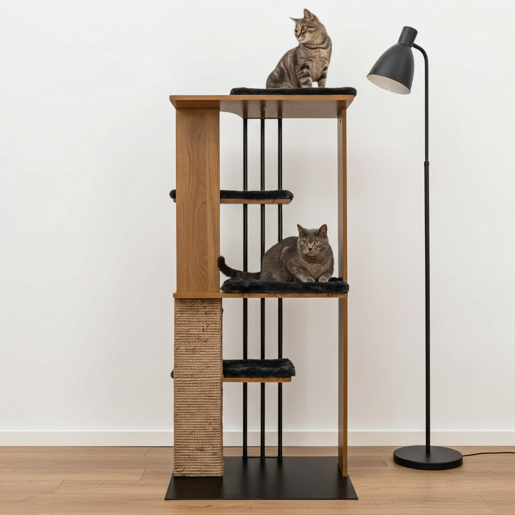 cali cat tree - 4C&D Home Furnishings