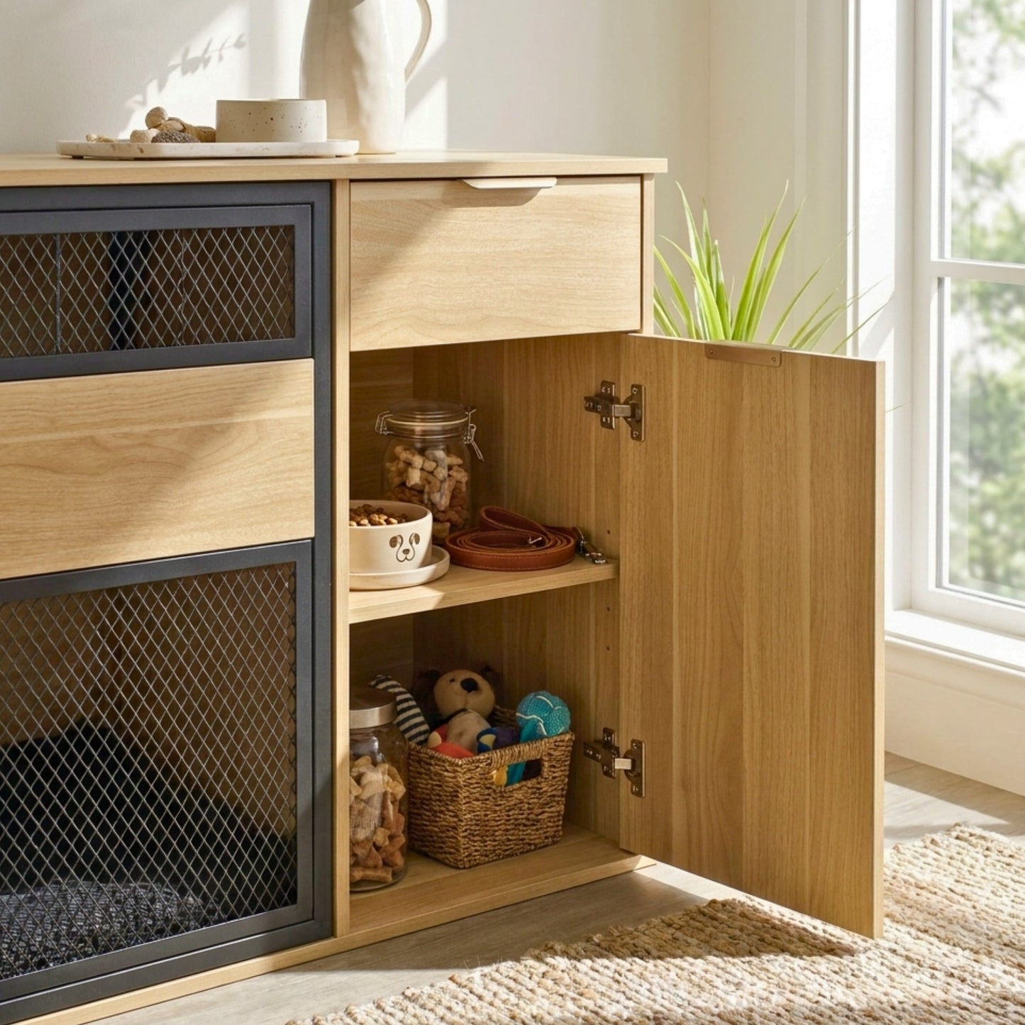 clover console table crate - 4C&D Home Furnishings