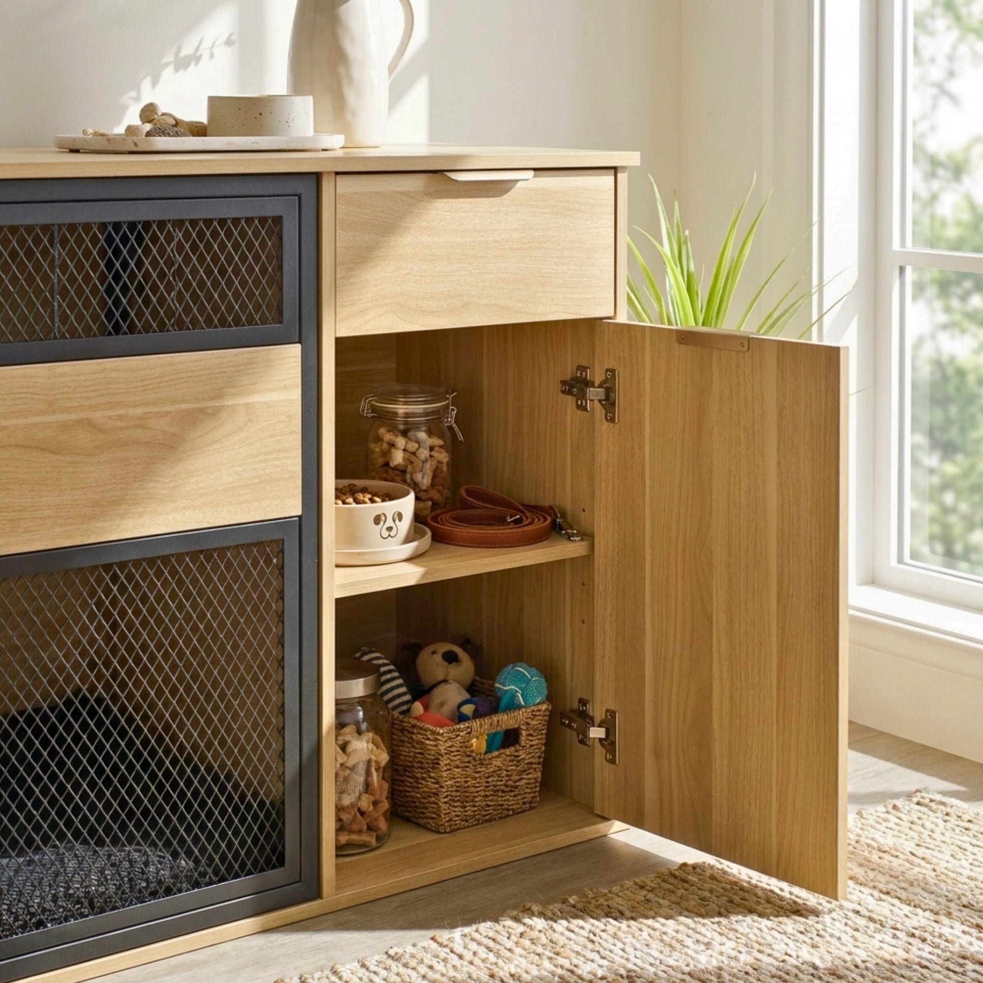 clover console table crate - 4C&D Home Furnishings