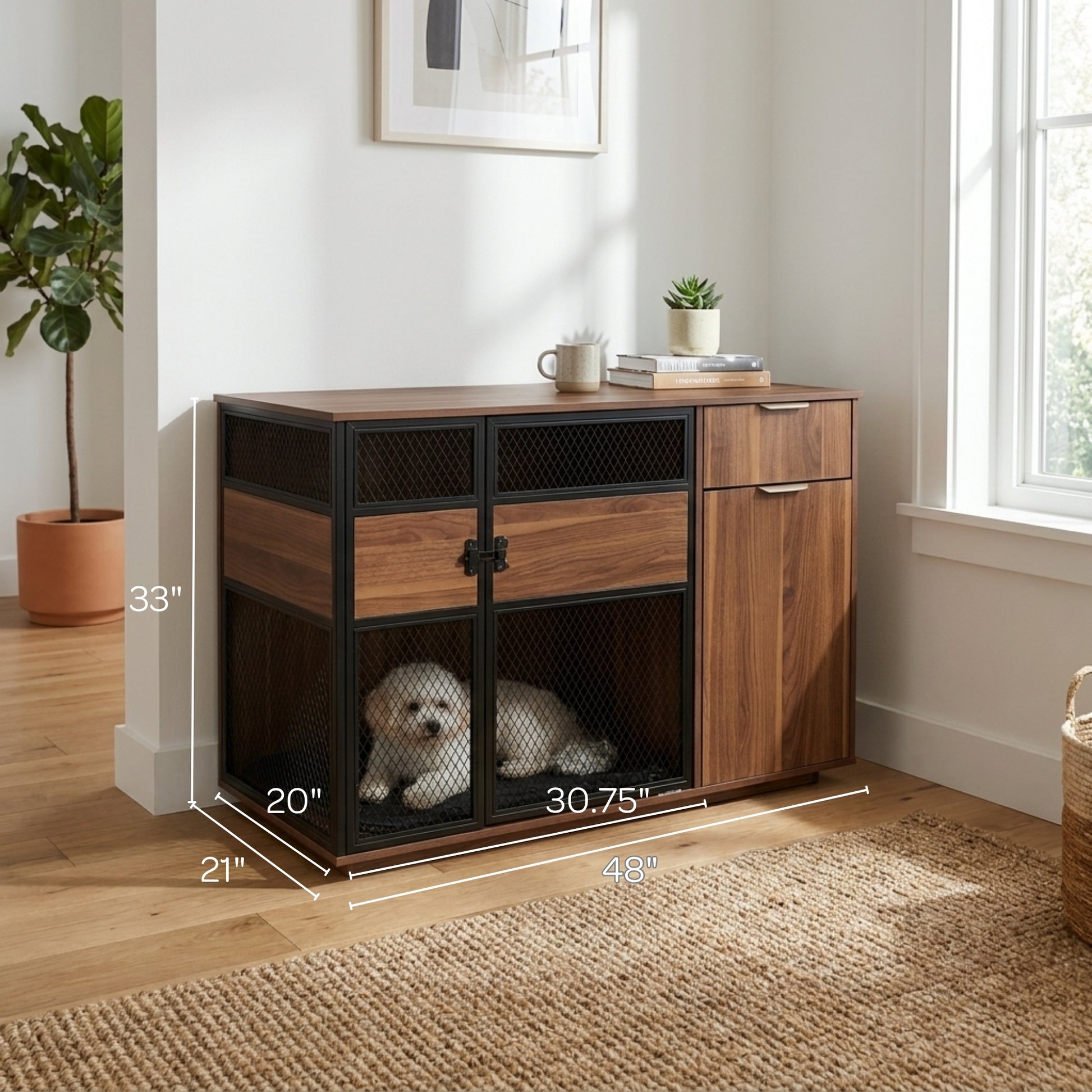 clover console table crate - 4C&D Home Furnishings
