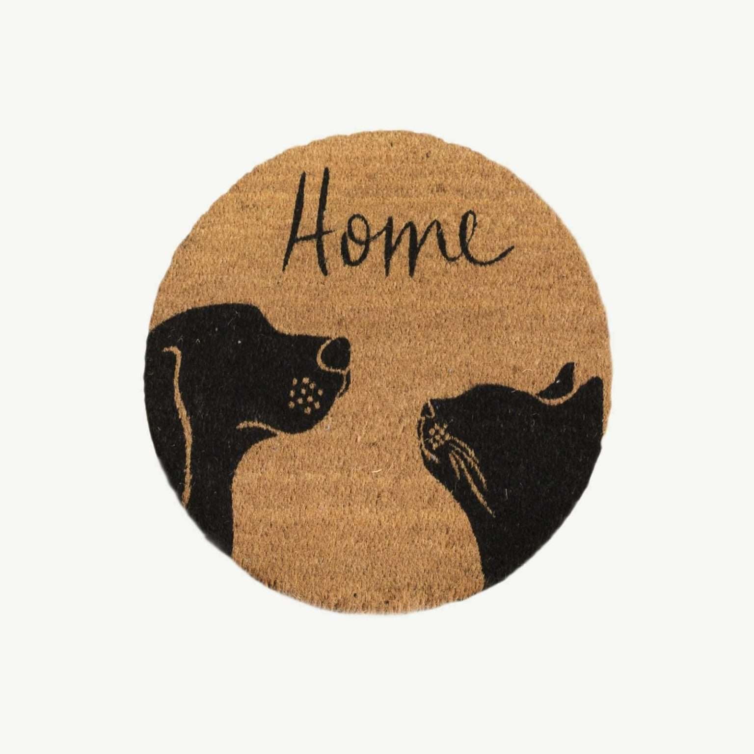 two pets + home -convertible entrance doormat- 4 Cats & Dogs Home Furnishings Inc