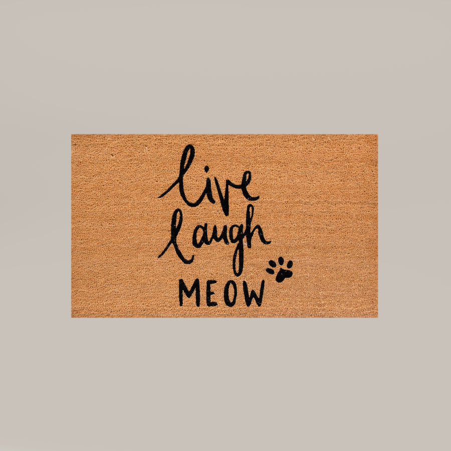 live laugh meow rectangular refill - 4C&D Home Furnishings