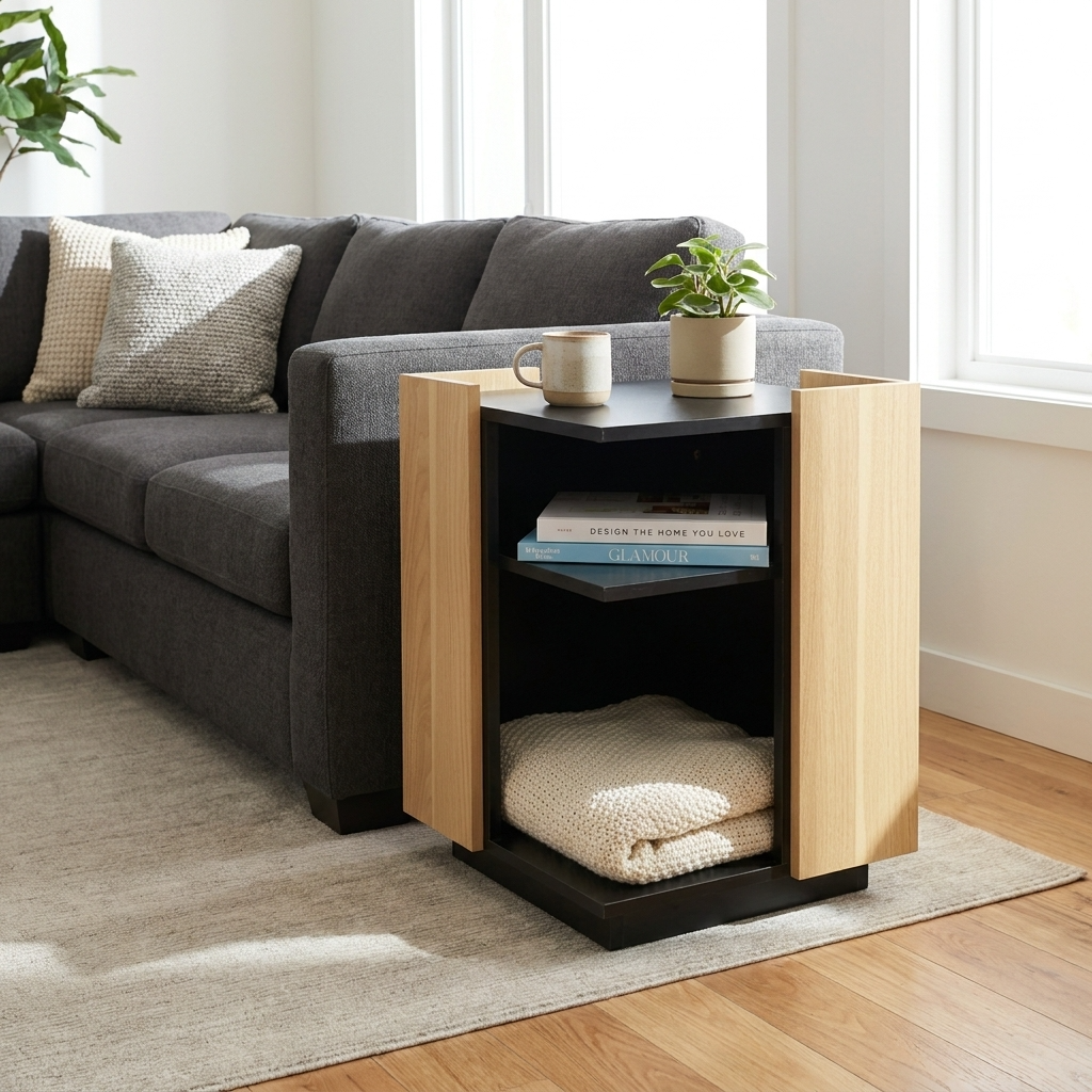 leo side table - 4C&D Home Furnishings