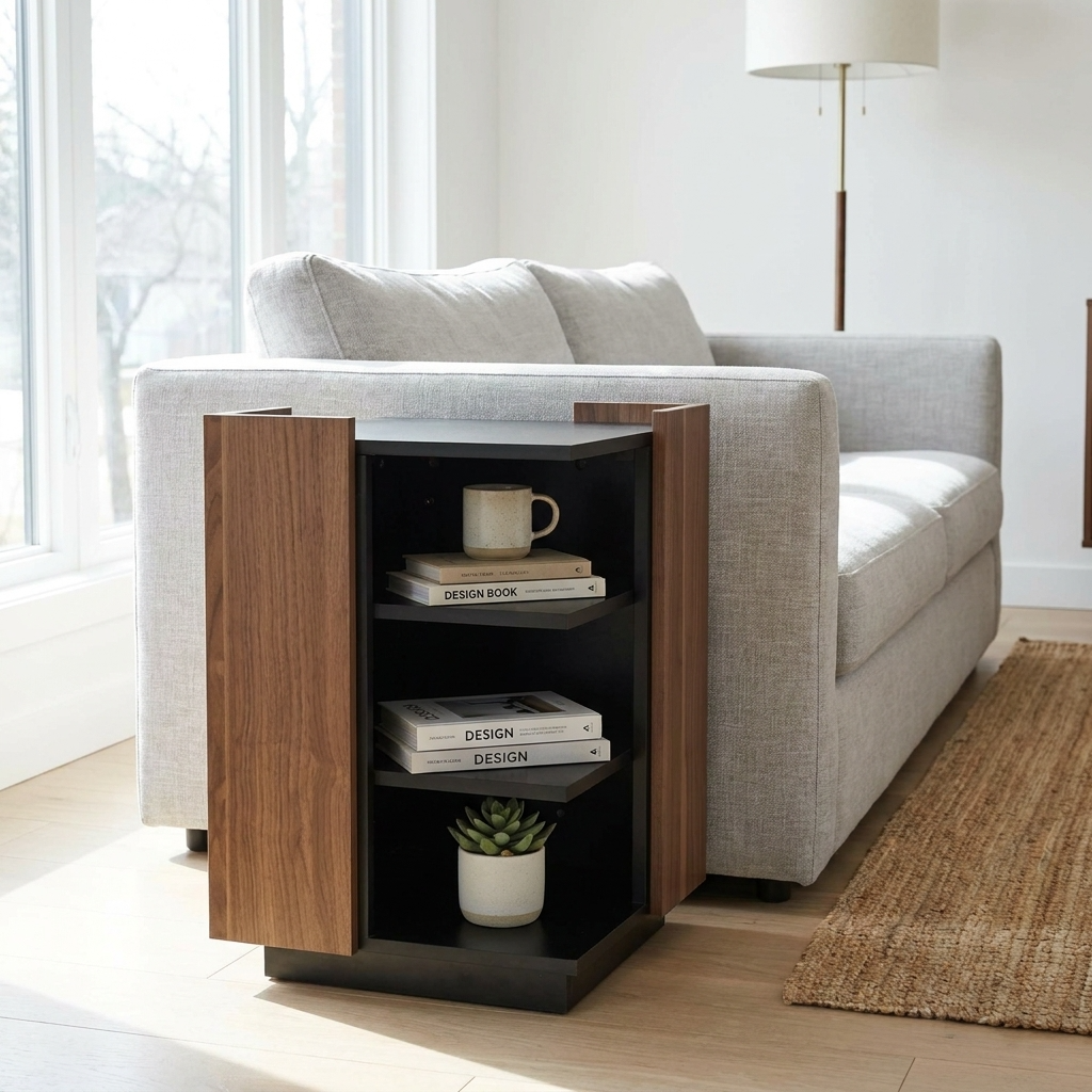 leo side table - 4C&D Home Furnishings