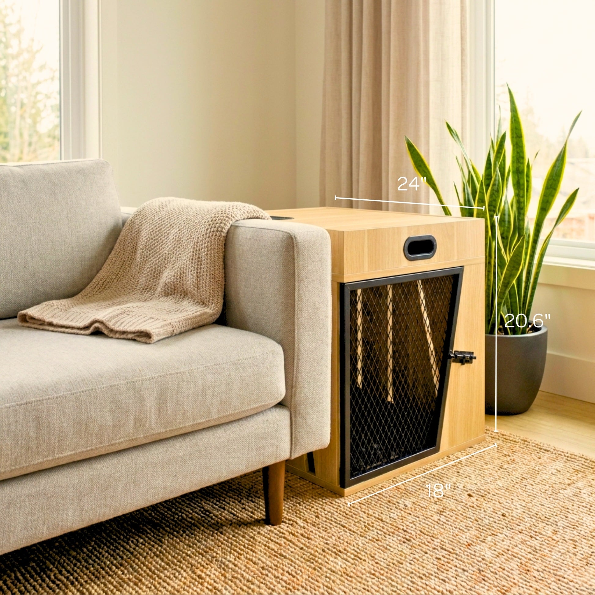 penny pet crate - 4C&D Home Furnishings
