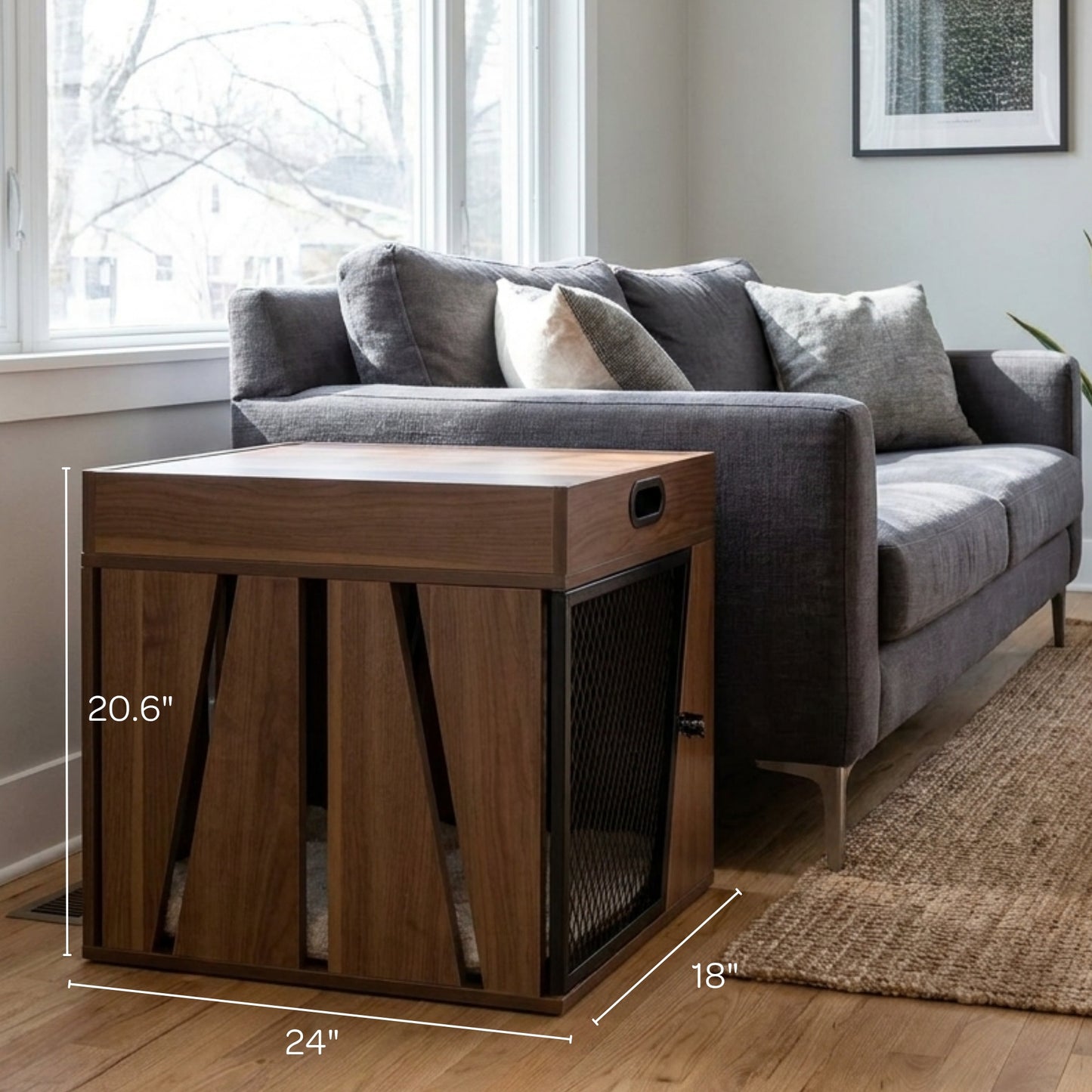 penny pet crate - 4C&D Home Furnishings