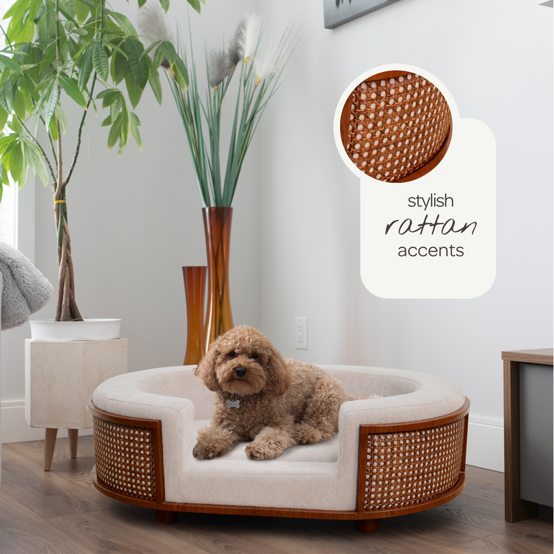 gracie rattan bed - 4C&D Home Furnishings