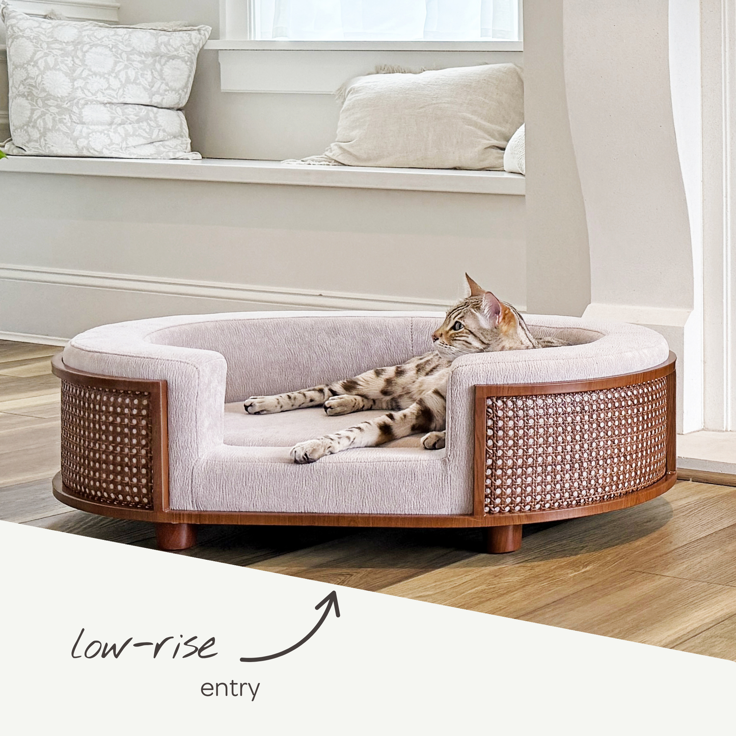 gracie rattan bed