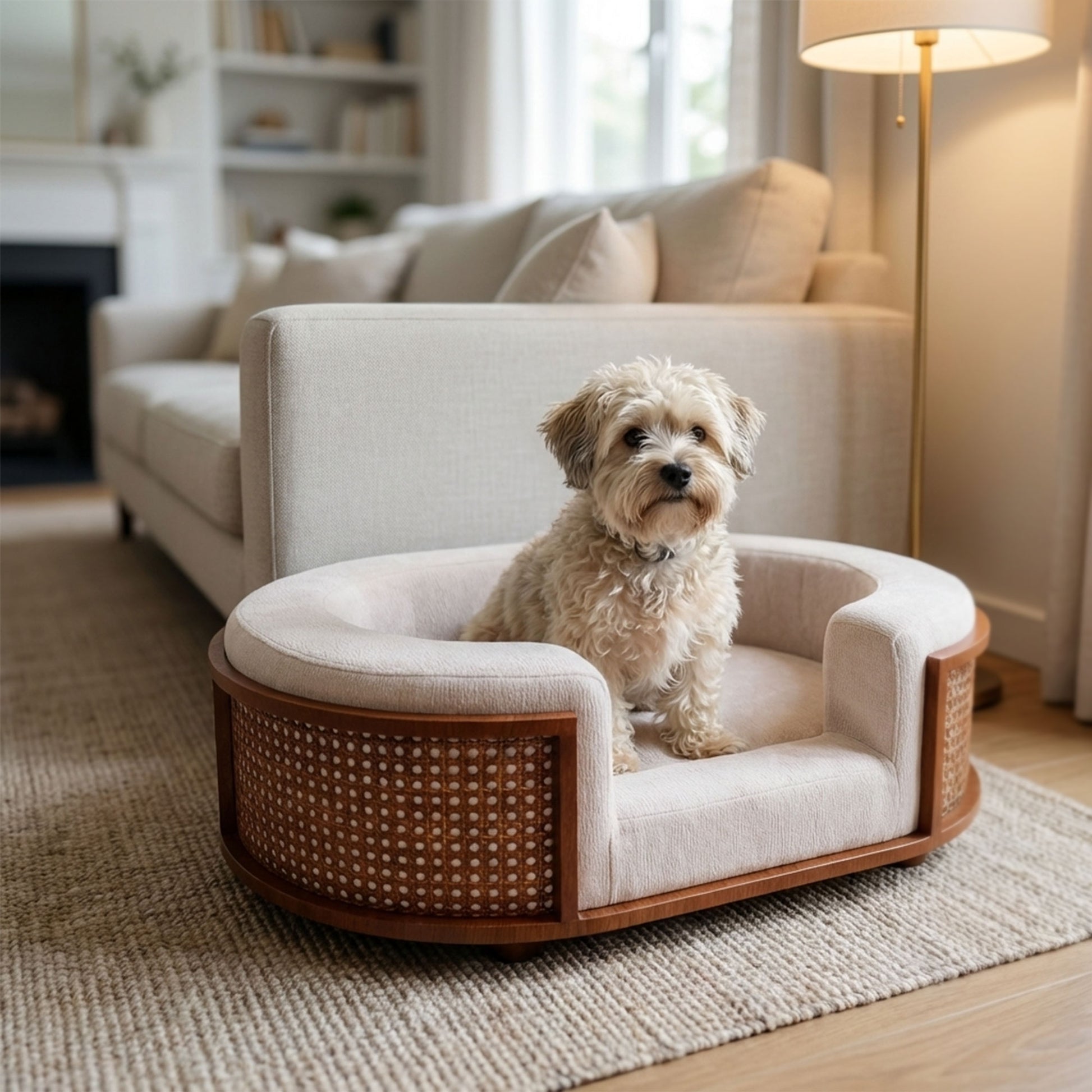 gracie rattan bed - 4C&D Home Furnishings