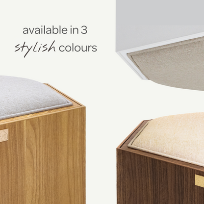 suki cat stool and shelf - 4C&D Home Furnishings