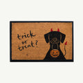trick or treat + dog convertible entrance doormat