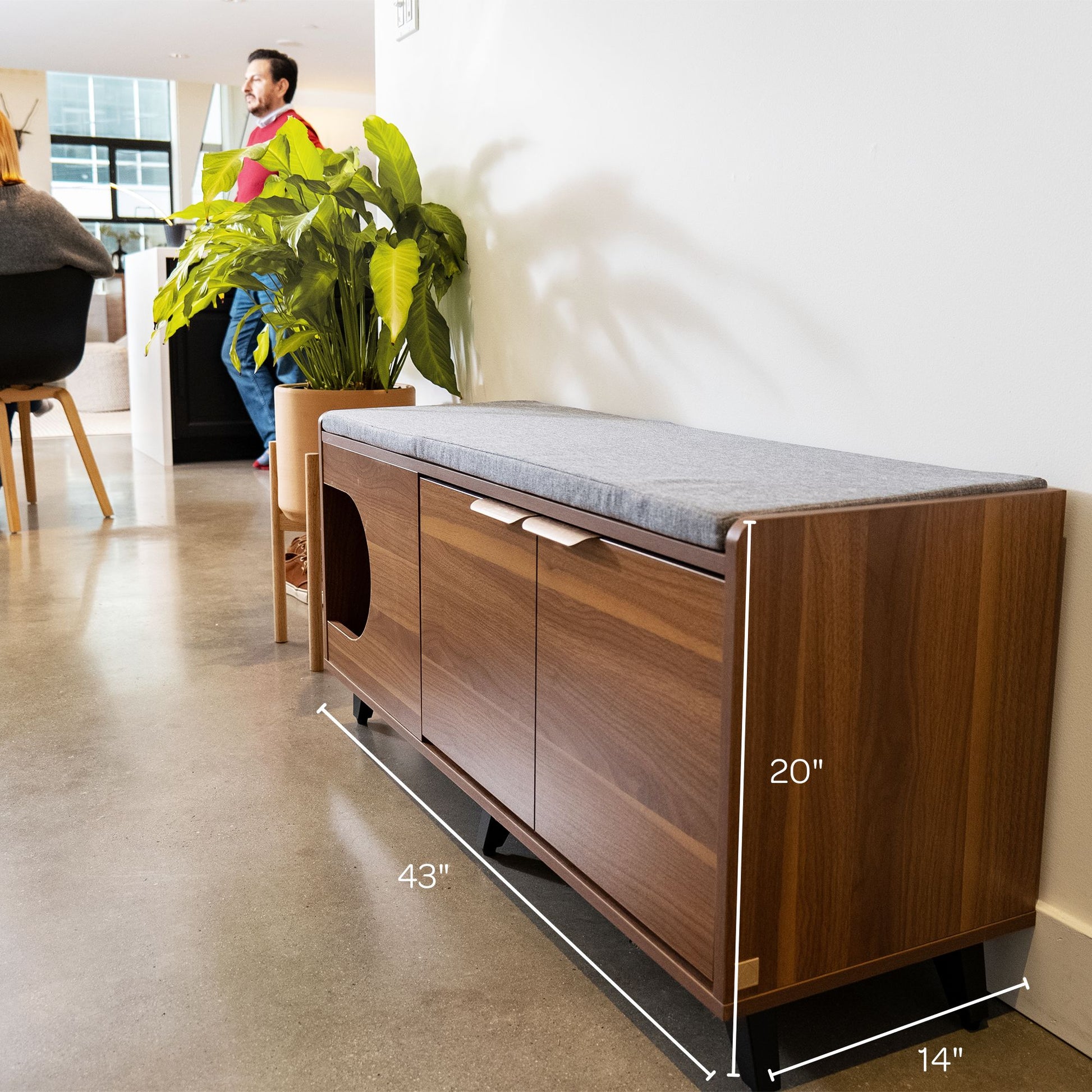 tucker shoe cabinet - 4C&D Home Furnishings