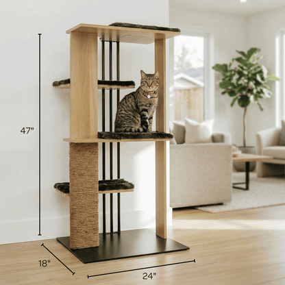 cali cat tree - 4C&D Home Furnishings