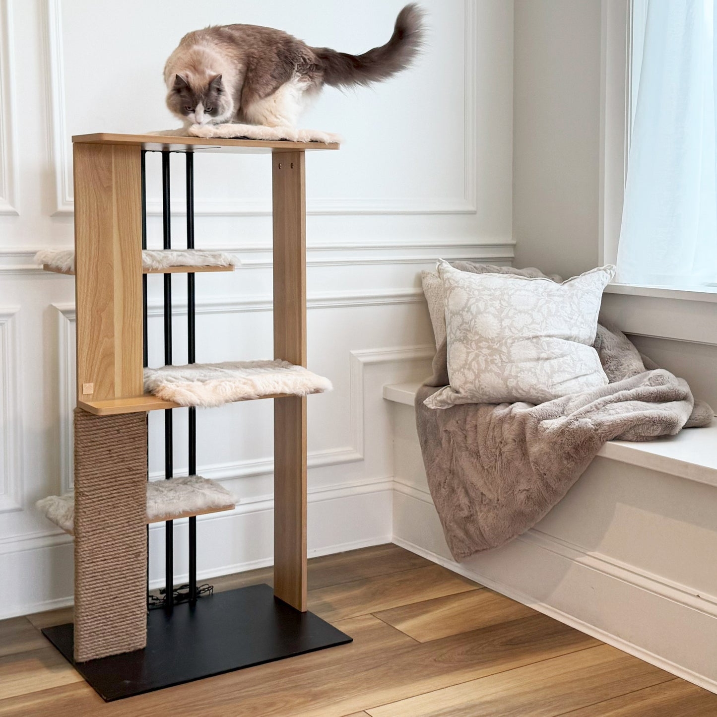 cali cat tree - 4C&D Home Furnishings