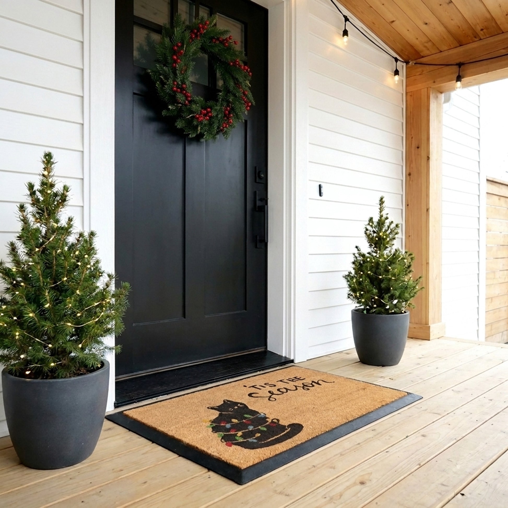 christmas+cat rectangular refill - 4C&D Home Furnishings