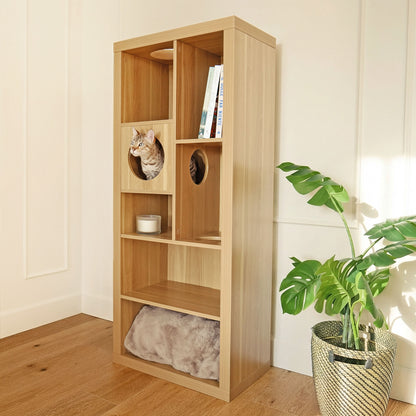 cliff jr.- cat tree bookshelf - 4C&D Home Furnishings