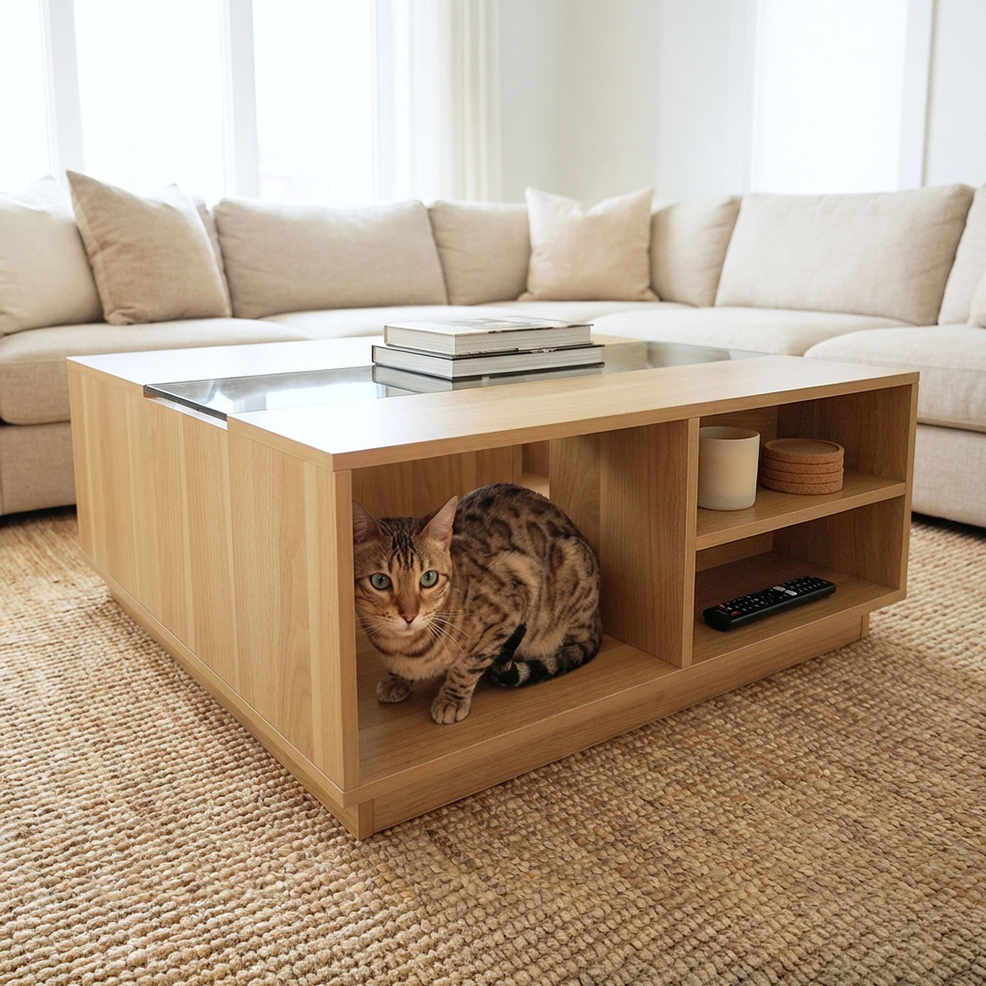 coco coffee table - 4C&D Home Furnishings