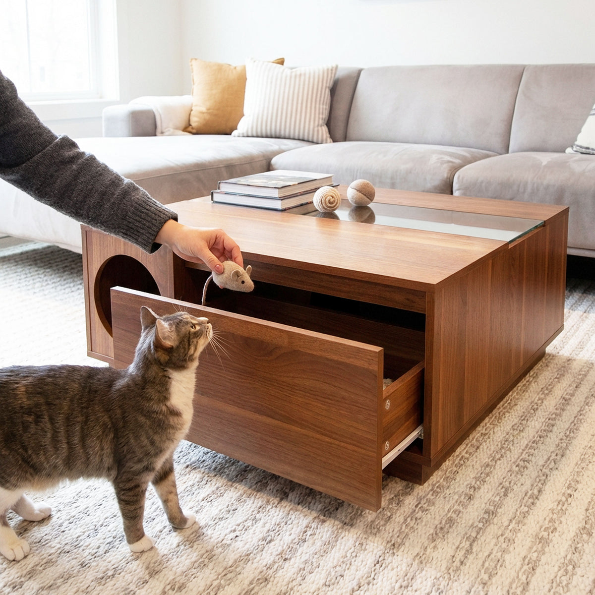 coco | modern coffee table | 4 Cats & Dogs Home Furnishings