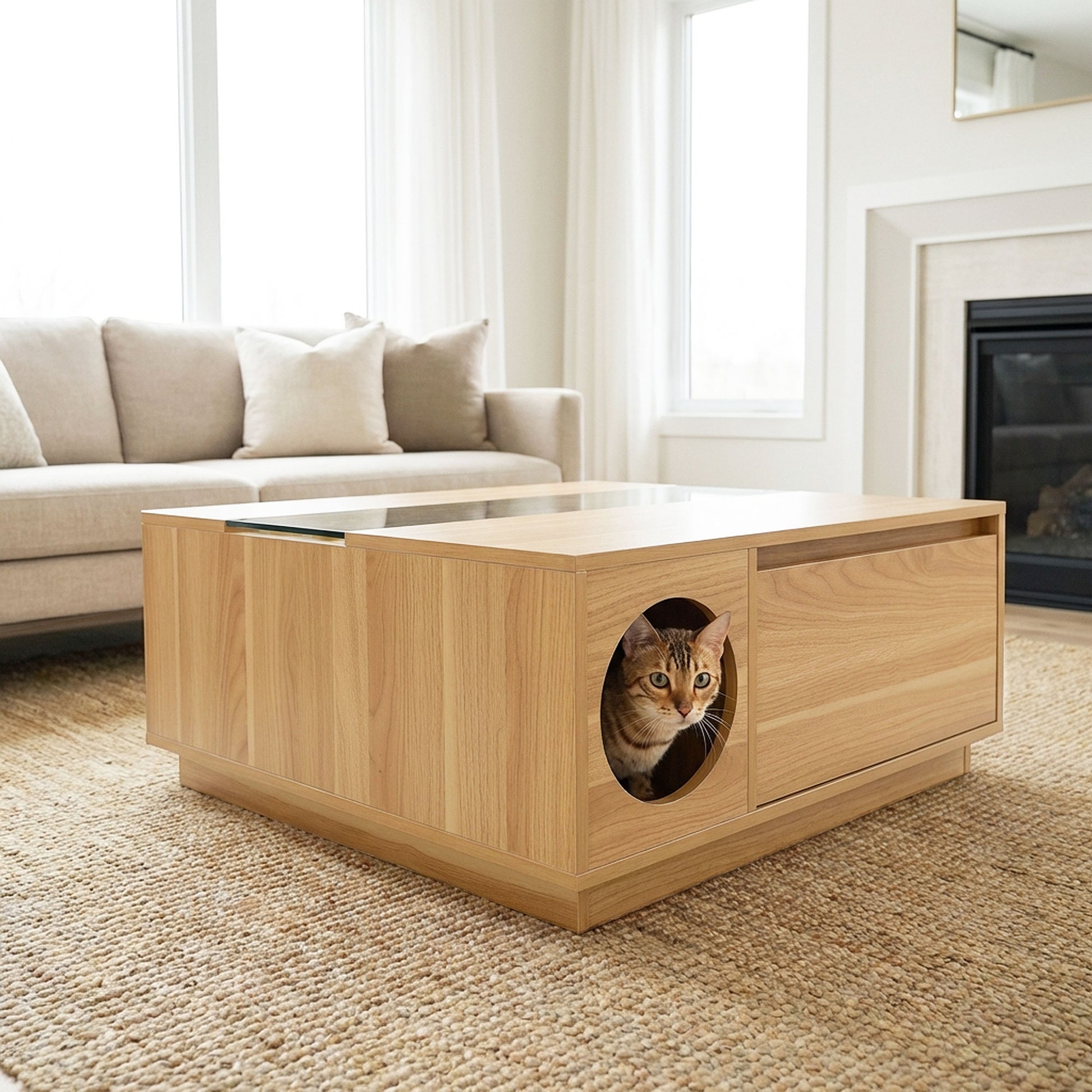 coco coffee table - 4C&D Home Furnishings