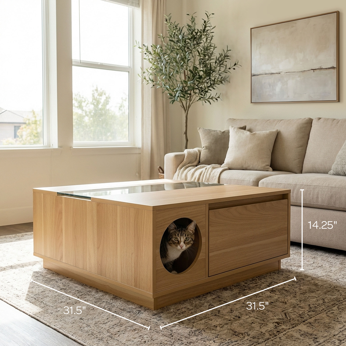 coco coffee table - 4C&D Home Furnishings