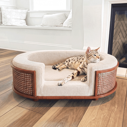 gracie rattan bed - 4C&D Home Furnishings