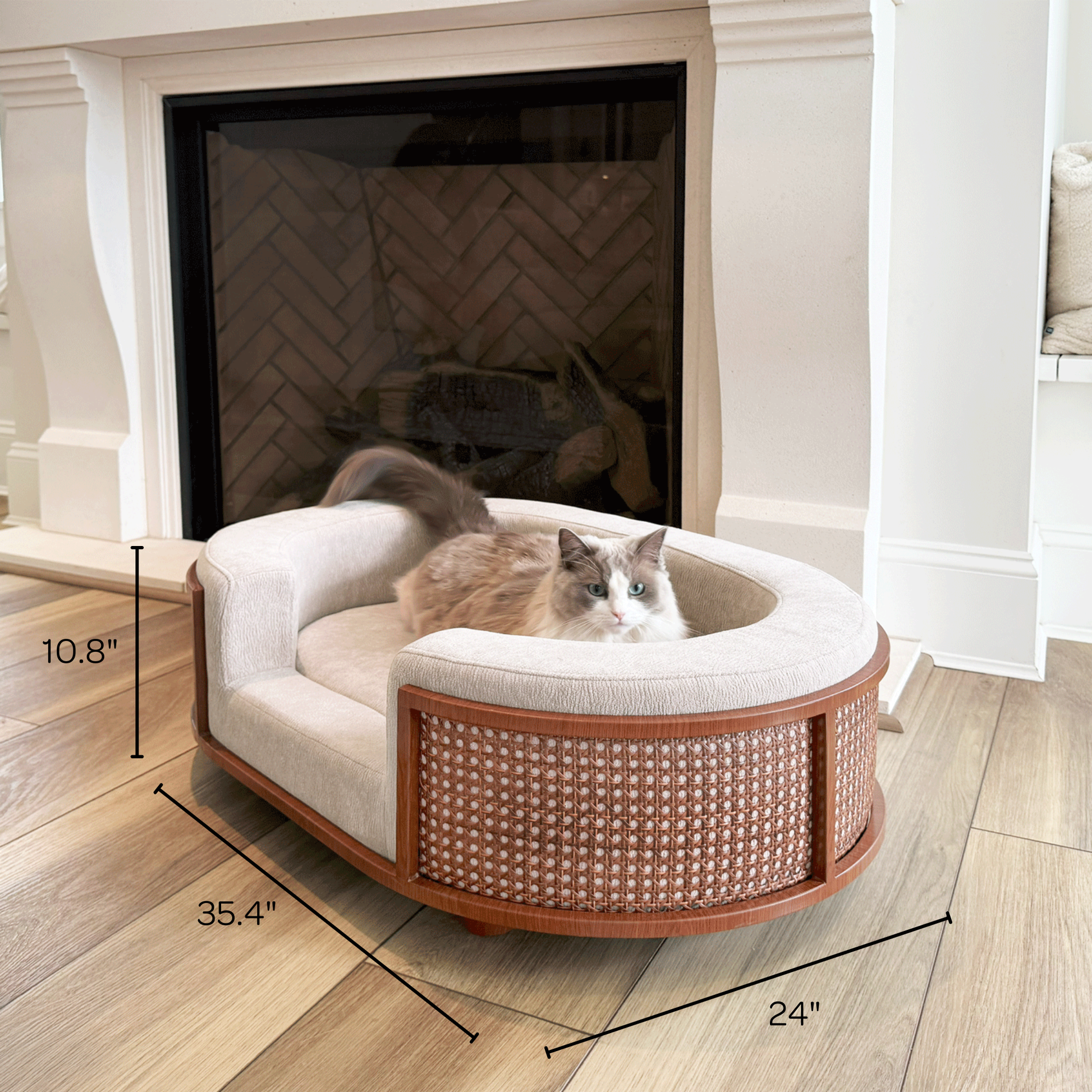 gracie rattan bed - 4C&D Home Furnishings