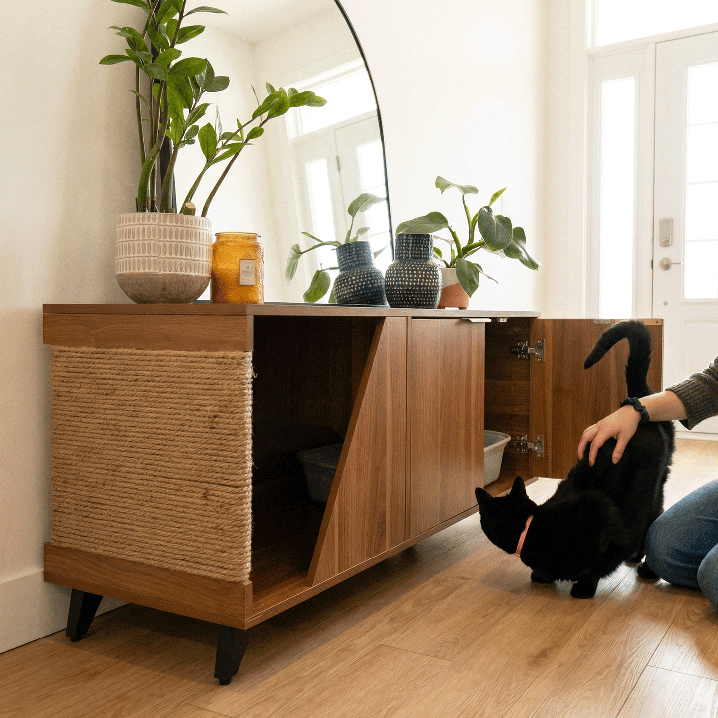 jessie litter cabinet - 4C&D Home Furnishings