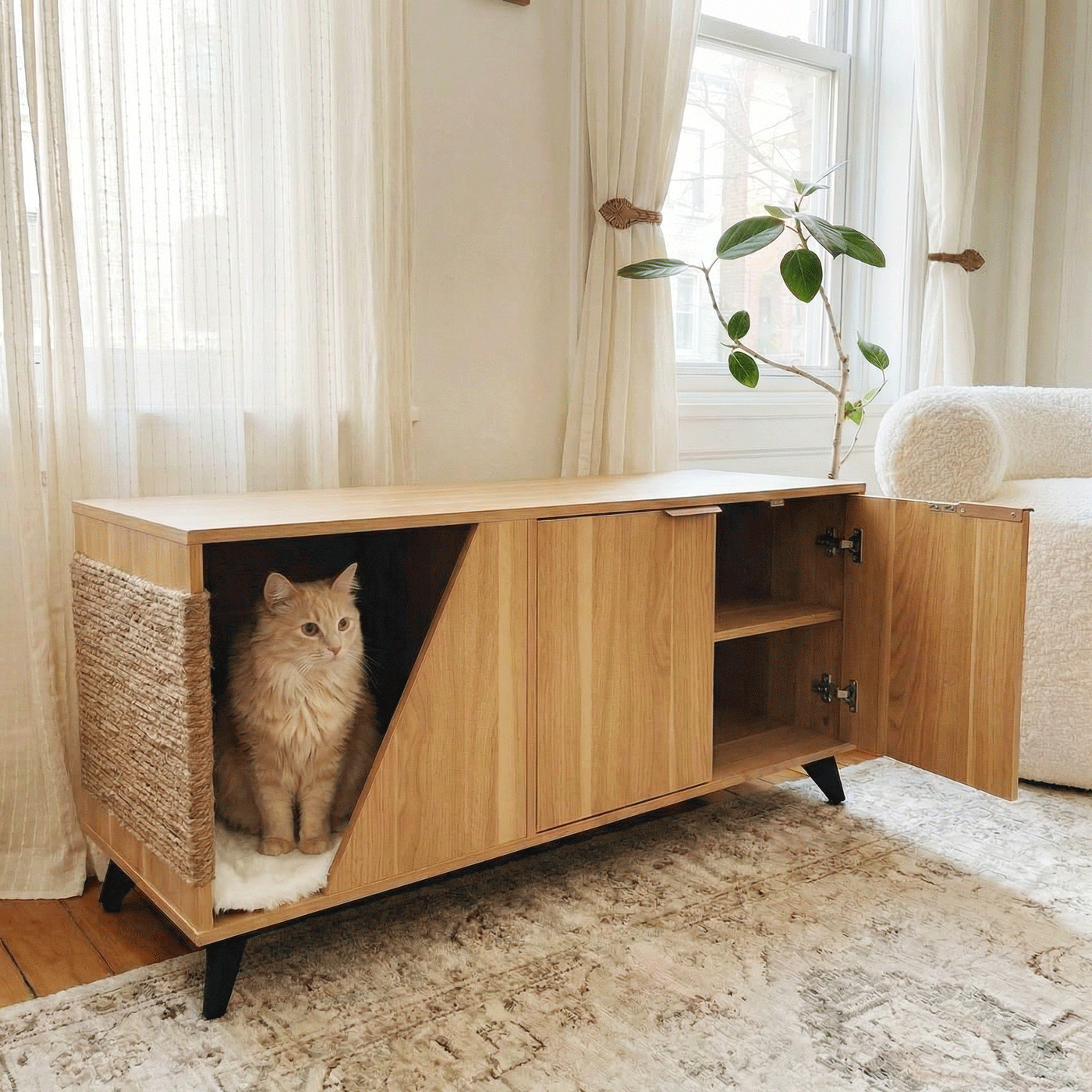 jessie litter cabinet - 4C&D Home Furnishings