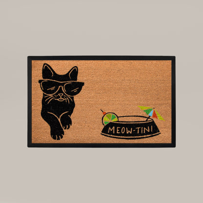 meowtini rectangular doormat set - 4C&D Home Furnishings