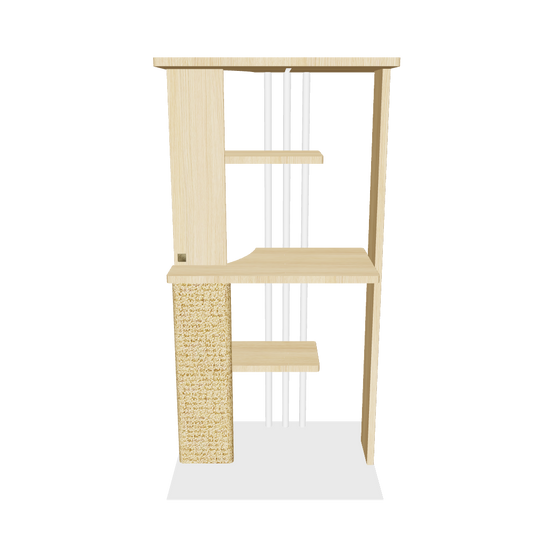 Cali Cat Tree - 4 Cats & Dogs Home Furnishings Inc