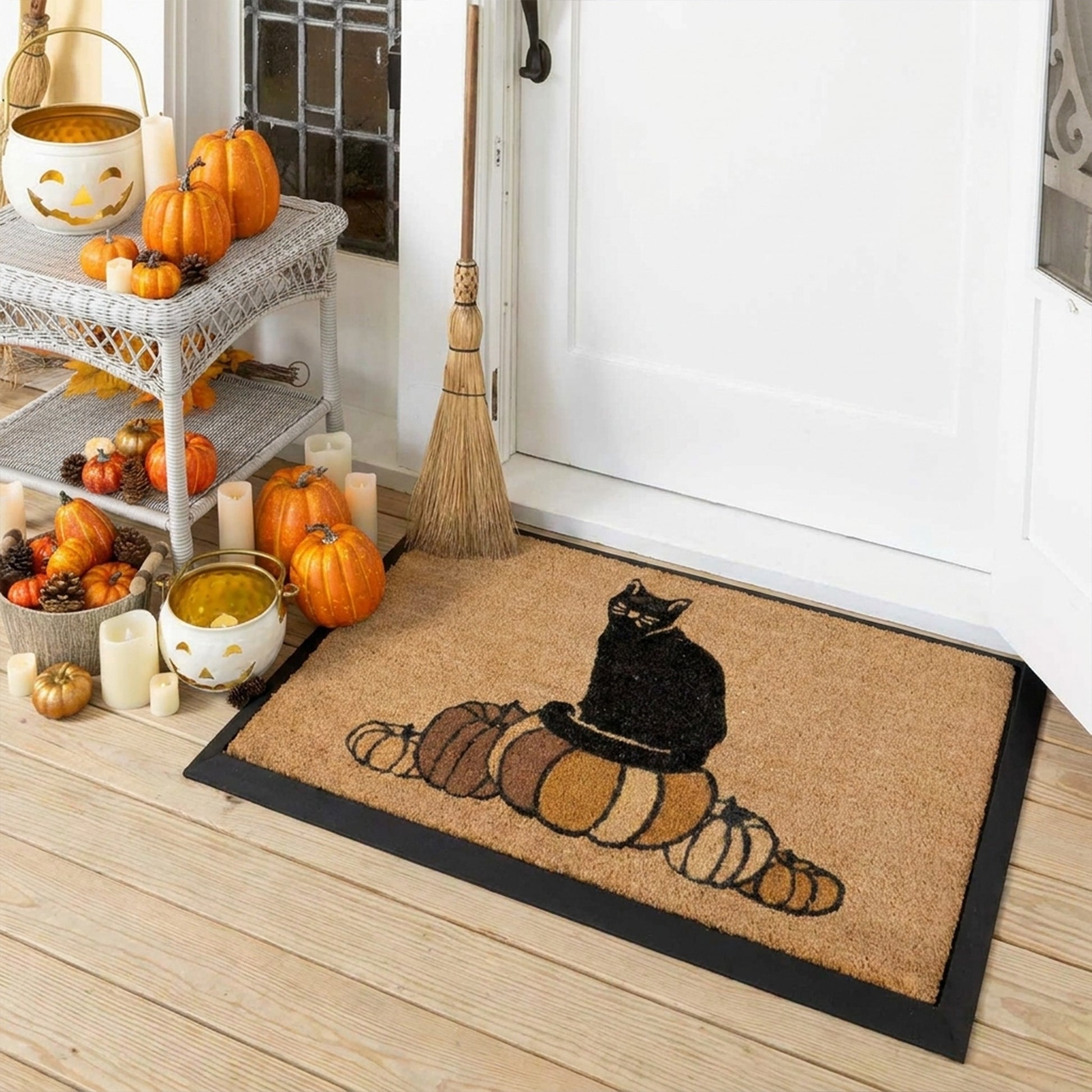 pumpkin+cat rectangular refill - 4C&D Home Furnishings