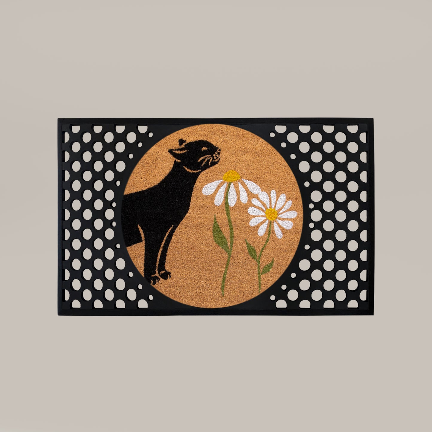 spring kitty round convertible entrance doormat set - 4C&D Home Furnishings