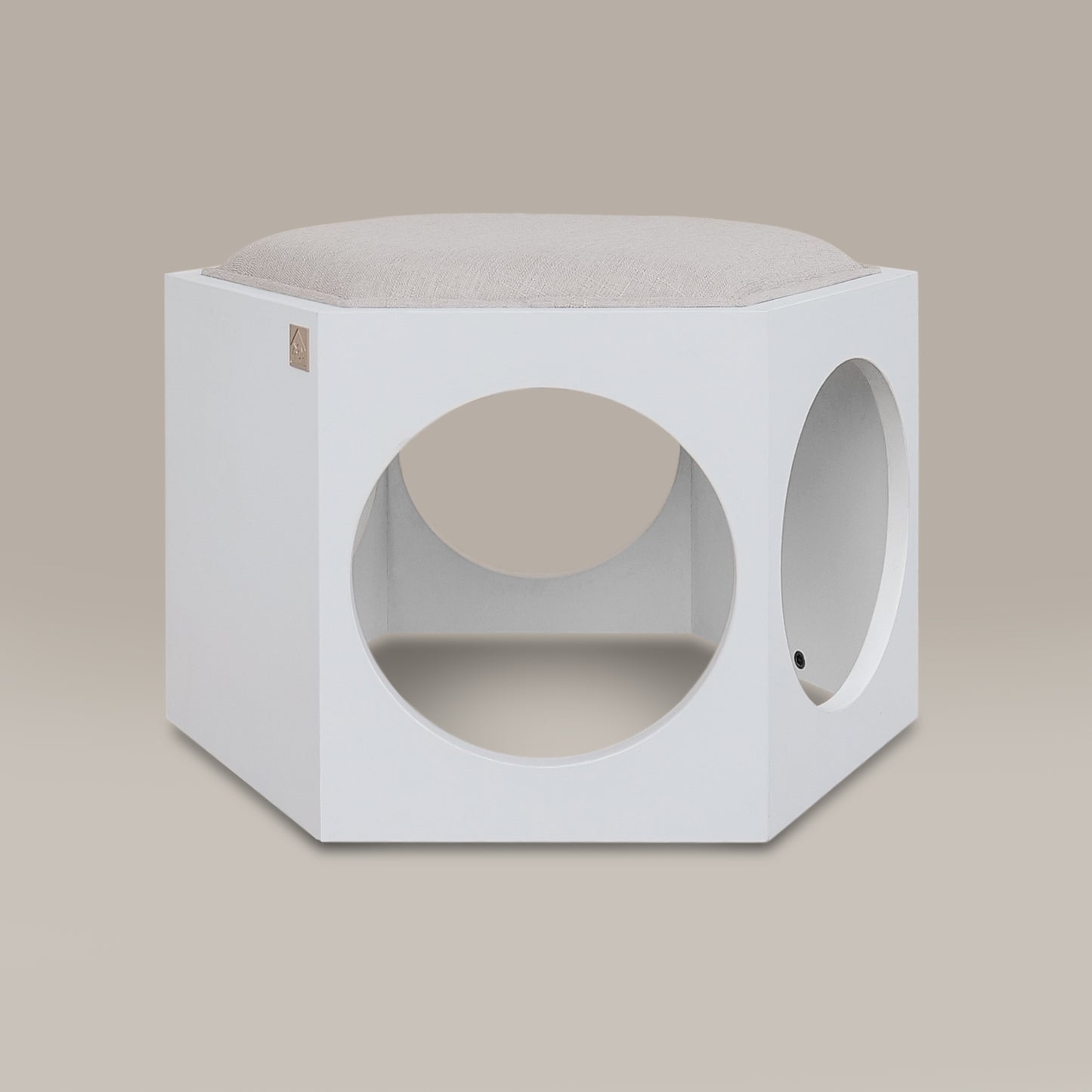 suki cat stool and shelf - 4C&D Home Furnishings