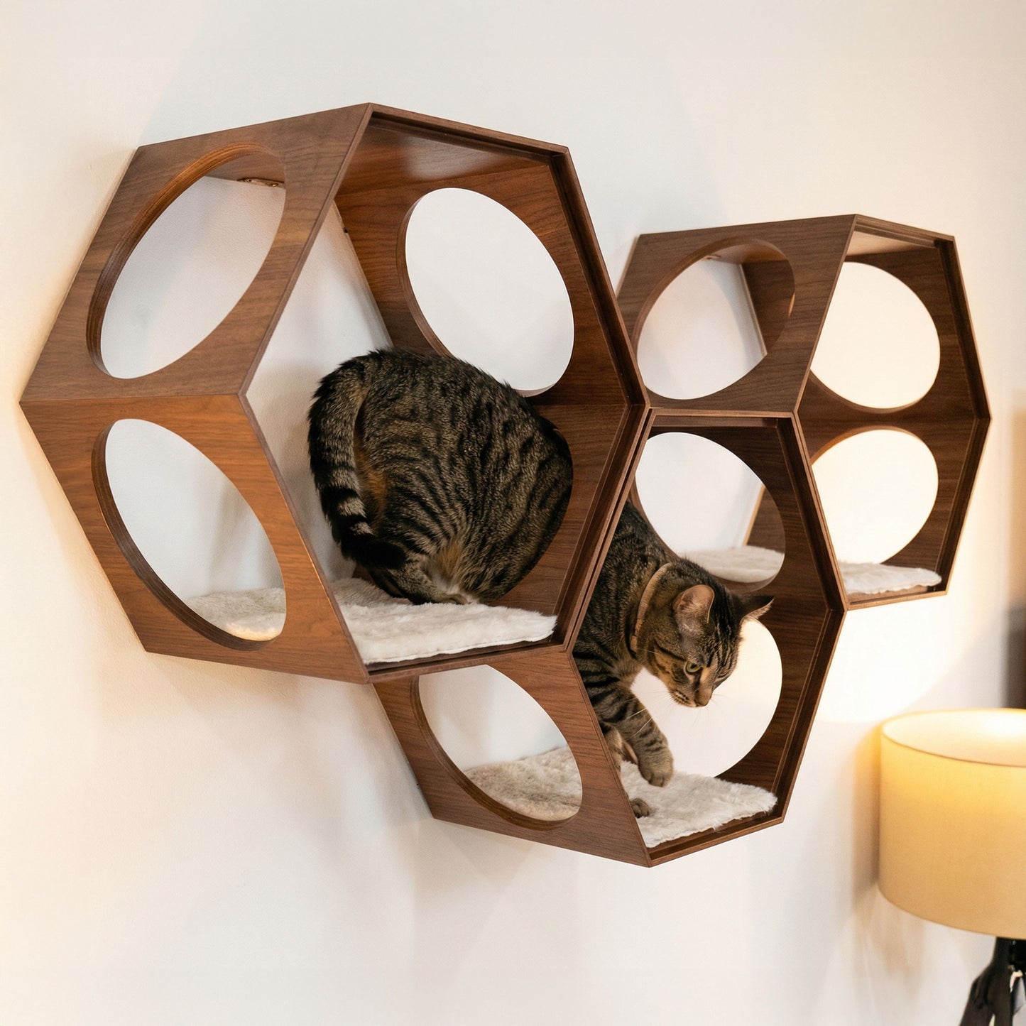 suki cat stool and shelf - 4C&D Home Furnishings