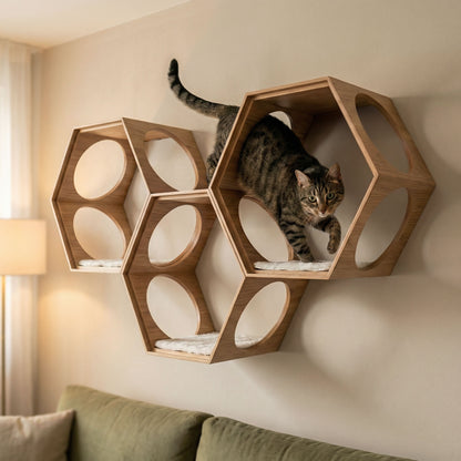 suki cat stool and shelf - 4C&D Home Furnishings